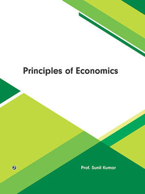 cover image of Principle of Economics